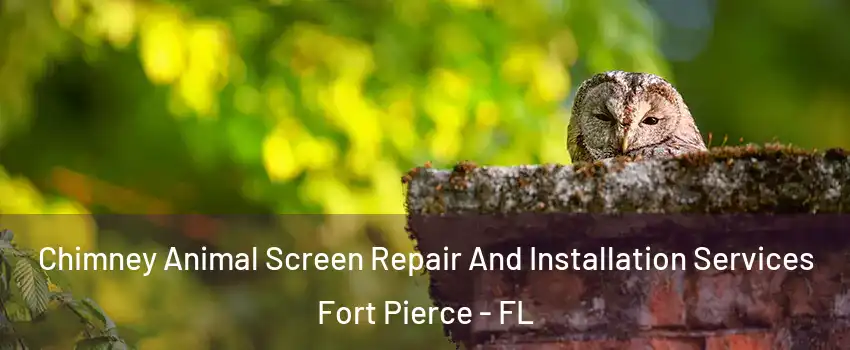  Chimney Animal Screen Repair And Installation Services Fort Pierce - FL