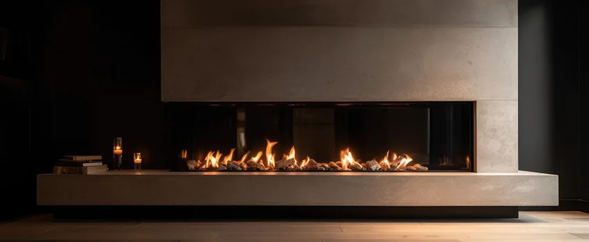 Gas Fireplace Ember Bed Design Services in Fort Pierce, Florida