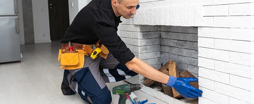 Fireplace Damaged Damper Frame Repair Services in Fort Pierce, Florida