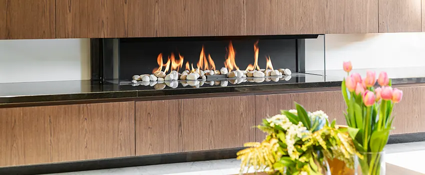 Double-height Fireplace Design Refurbishment in Fort Pierce, Florida