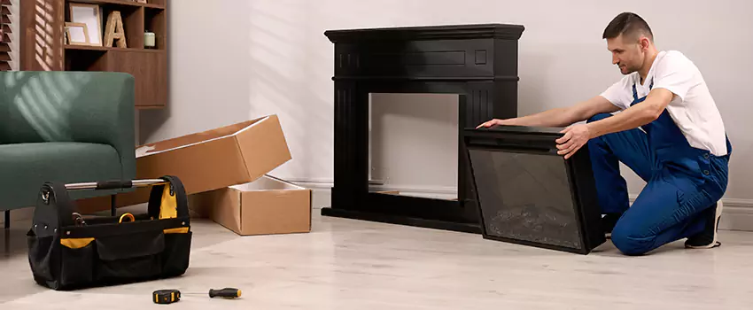 Old Rusted Metal Fireplace Repair And Replacement in Fort Pierce, FL
